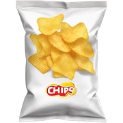 Bag of chips sticker