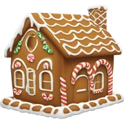 gingerbread house  sticker