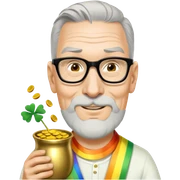 Rainbow Road sticker