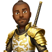 Golden Samurai sticker