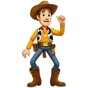 Woody sticker