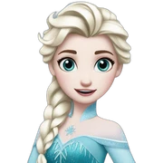 frozen elsa sticker