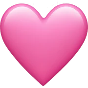 pink heart  sticker
