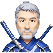 Steadfast Samurai sticker