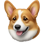 Corgi sticker