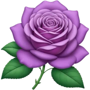 Una rosa lila sticker