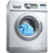 Washing machine sticker