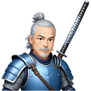 Samurai Defender sticker