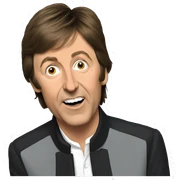 Paul McCartney  sticker