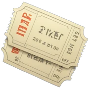 tickets sticker