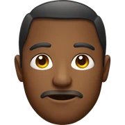 Emoji with bags under the eyes sticker