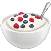 Yogurt bowl sticker