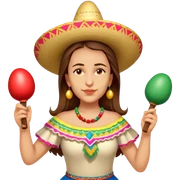 Meraca Musician sticker