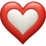 Love heart sticker