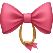 Bow sticker