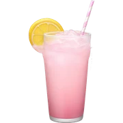 Light pink drink sticker