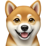 Shiba Inu puppy sticker