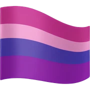 Bisexual flag sticker