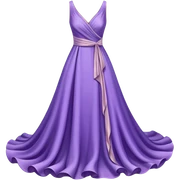 purple dress sticker