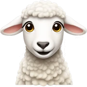 Lamb sticker