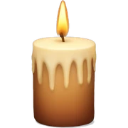candle sticker