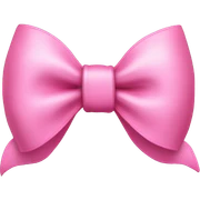 Pink coquette bow sticker
