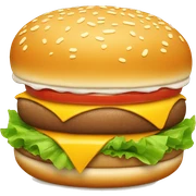 burger sticker
