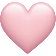 pastel pink heart sticker