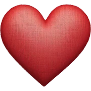 Heart sticker