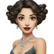 Masquerade beautiful brunette sticker