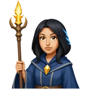 Stormcaller Wizard sticker