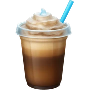 Iced coffee sticker