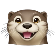 Loutre sticker