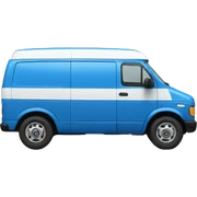 Big Blue Van sticker