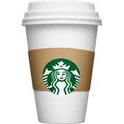 Starbucks cup sticker