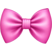 Pink bow  sticker