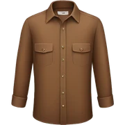 brown shirt  sticker