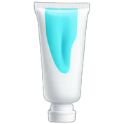 Toothpaste sticker
