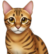 Bengal cat sticker