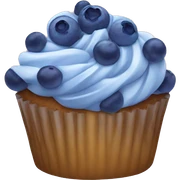 blueberry cupcake  sticker