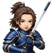 Warrior Samurai sticker
