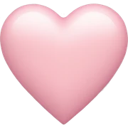 pastel pink heart sticker
