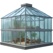 glass house sticker