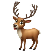 reindeer sticker