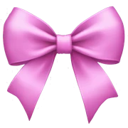girly bow sticker