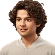 realistic portrait of boy sticker