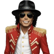 Michael Jackson sticker