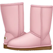 light pink uggs sticker
