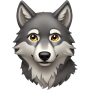 Wolf sticker