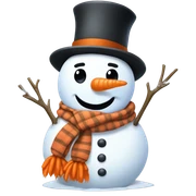 Snowman  sticker